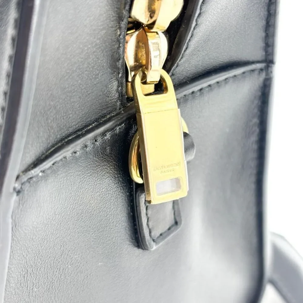 Saint Laurent Monogram Cabas Small Black Gold Hardware